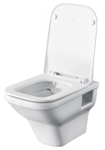 Подвесной унитаз Santek Лайн 1WH501574 Rimless (с крышкой Soft Close)