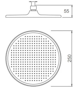 Верхний душ Splenka S451.50