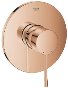 Смеситель встраиваемый Grohe Essence 24057DA1 / 24057DL1 (1 функция), теплый закат глянец