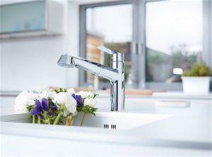 Смеситель для кухонной мойки Grohe Eurodisc Cosmopolitan 32257002