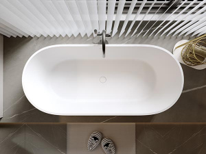 Ванна из искусственного камня Timo KIARA1680 Solid Surface