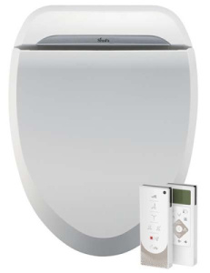 Электронная крышка-биде Brunnen SensPa JK-1000RS / JK-1000RU / JK-1000RL Grey, JK-1000RL удлиненная