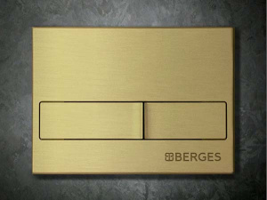 Кнопка для инсталляции Berges Novum L8 040018 / L9 040019, бронза глянцевая