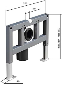 Подвесной унитаз Cerutti Disgrazia Aria Pulse CT7281 с инсталляцией с импульсным смывом