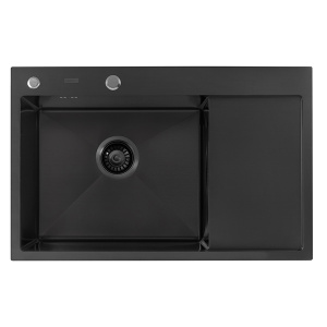 Кухонная мойка Arfeka Eco AR 78 Black PVD Nano L / R