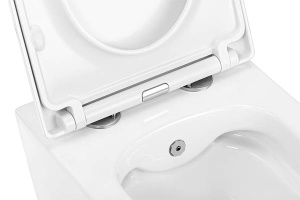 Подвесной унитаз Uptrend Orion Rimless TR2237 с функцией биде, белый