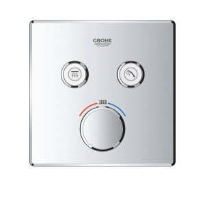 Смеситель встраиваемый Grohe Grohtherm SmartControl	29124000 термостатический, хром