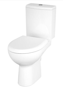 Напольный унитаз Cersanit Nature New Clean On 011 (S-KO-NTR011-3/5-COn-DL-w), белый