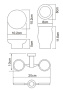 Стакан Wasserkraft K-28226 с мыльницей