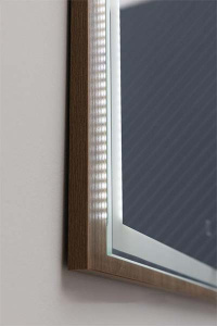 Зеркало Aquanet Nova Lite 60 / 75 / 90 / 100 Led дуб рустикальный, 60х80, дуб рустикальный