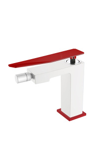 Смеситель для биде Boheme Q 146-WR.2 White Red