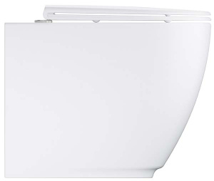 Приставной унитаз Grohe Essence Ceramic 3957300H безободковый, белый