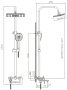 Душевая стойка Haiba HB24505-8