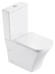 Напольный унитаз Gid Tn2184 с сиденьем Soft Close, белый