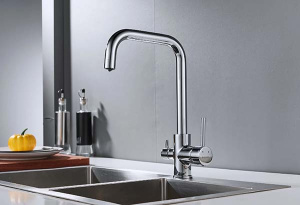 Смеситель для кухонной мойки Shevanik S228 с подключением к фильтру воды