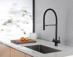 Смеситель для кухонной мойки Abber Wasser Kreis AF81141B с подключением к фильтру воды