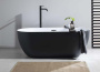Акриловая ванна Aquanet Delight Black matte