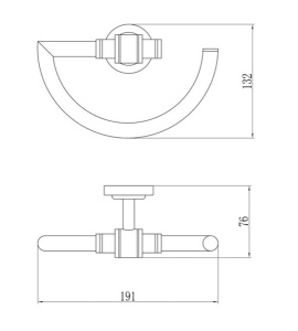 Держатель для полотенец Savol S-007960