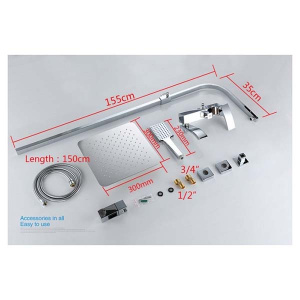 Душевая стойка Gappo G2407-11