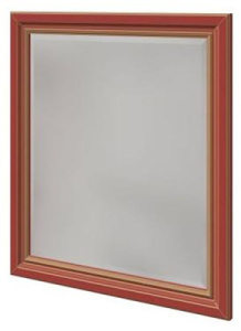 Зеркало Caprigo Vivo 75 10530, 76х85, красный