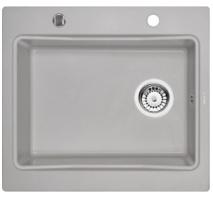 Кухонная мойка Deante Modern ZQM-A103 / ZQM-G103 / ZQM-S103, 59х52/графитовый металлик