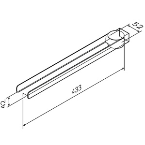 Держатель для полотенец AM.PM Inspire V2.0 A50A32622