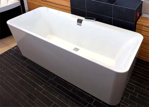 Квариловая ванна Villeroy & Boch Squaro Edge 12, 170х75