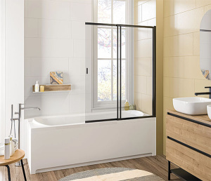 Душевая шторка на ванну Good Door Screen SL-100-C-B