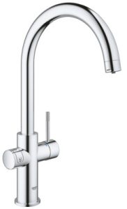 Смеситель для кухонной мойки Grohe Blue Home 31455000 / 31455DC0 с системой очистки воды, хром