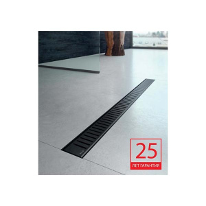 Душевой трап AlcaPlast APZ1 Black 650 / 750, 65 см