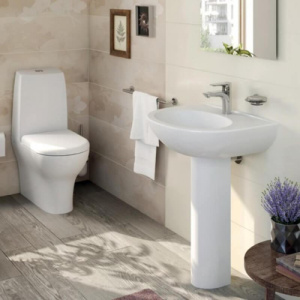 Напольный унитаз Vitra Zentrum 9012B003-7200 (сиденье Soft Close), белый