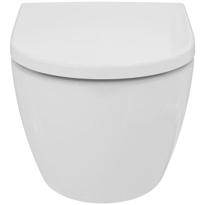 Подвесной унитаз Ideal Standard Ellisse T569201 безободковый с крышкой SoftClose