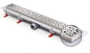 Душевой трап Veconi MCH VCN Square 35 / 45 / 55 / 65 / 75 / 85 / 95, 35 см