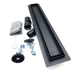 Душевой трап Tim BAD554002BK / BAD555002BK / BAD556002BK / BAD557002BK / BAD558002BK, 40 см