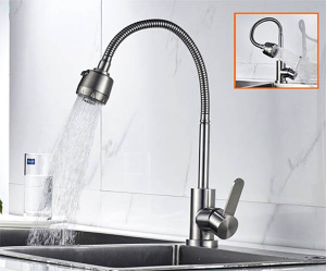Смеситель для кухонной мойки Ledeme L74304