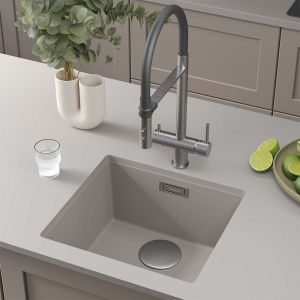 Кухонная мойка Roxen Gap 360270-44SG Storm Gray
