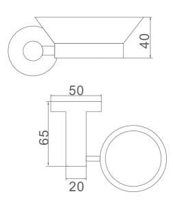 Мыльница Ledeme L71702