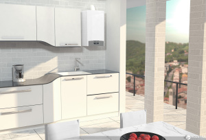 Конденсационный газовый котел ARISTON CLAS ONE 24 RDC