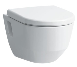 Подвесной унитаз Laufen Pro Rimless 8.2096.4.400.000.1 LCC безободковый, белый