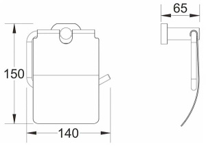 Крючок Shevanik SG5111H / SG5111T, оружейная сталь