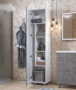 Пенал Vigo Geometry 450 бетон