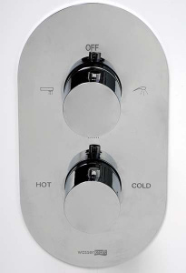 Смеситель скрытого монтажа WasserKraft Berkel 4844 Thermo (3 функции)