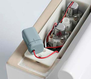 Приставной унитаз SantiLine SL-5030MB с импульсным смывом
