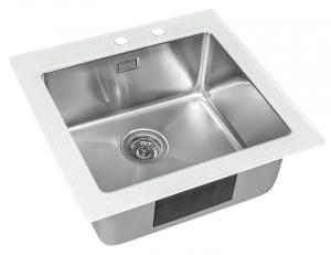 Кухонная мойка ZorG GS 5553 white