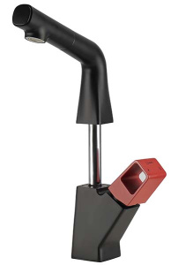 Смеситель для кухонной мойки Lemark Soul LM6008BR с выдвижным изливом