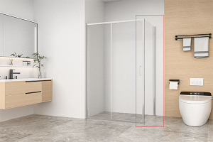 Боковая стенка Good Door Lite SP-C-CH 70 / 80 / 90 / 100, 100х190, прозрачный