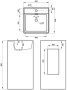 Умывальник Wellsee Pure BY Wellsee 230716000