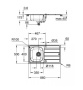 Кухонная мойка Grohe K200 31552SD1