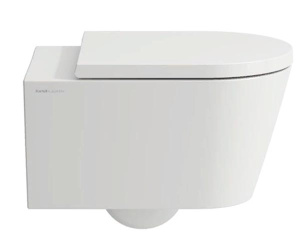 Подвесной унитаз Laufen Kartell Rimless 8.2033.6.400.000.1 LCC безободковый, белый