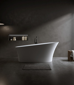 Ванна из искусственного камня Timo KIARA1500 / KIARA1700 Solid Surface